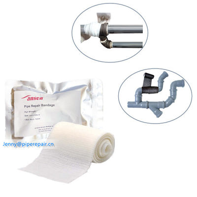 Emergency pipe repair system that stops leaks instantly instant piperepair bandage