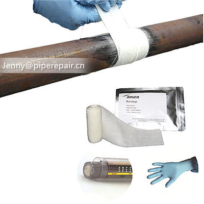 Emergency pipe repair system that stops leaks instantly instant piperepair bandage