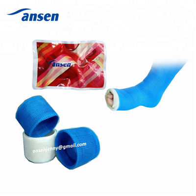 Orthopeidc Polyurethane Resin Water Activated fiberglass synthetic casts tape replace plaster bandage