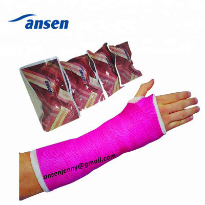 Orthopeidc Polyurethane Resin Water Activated fiberglass synthetic casts tape replace plaster bandage