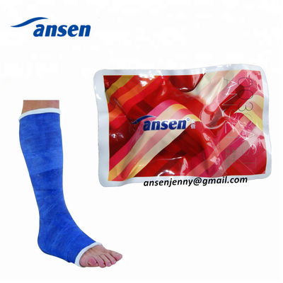 Orthopeidc Polyurethane Resin Water Activated fiberglass synthetic casts tape replace plaster bandage