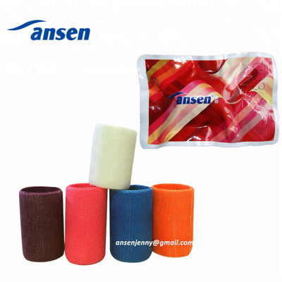 Ansen Medical Waterproof fiberglass cloth impregnated with a polyurethane resin Orthopedic Fiberglass Casting Tape