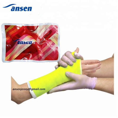 Ansen Medical Waterproof fiberglass cloth impregnated with a polyurethane resin Orthopedic Fiberglass Casting Tape