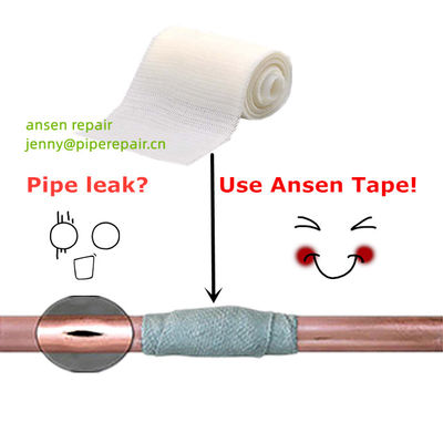 Quick Seal for Pipe Fiberglass Repair Roll Piping Reinforcement Fiber Repair Tape water activated fiberglass wrap