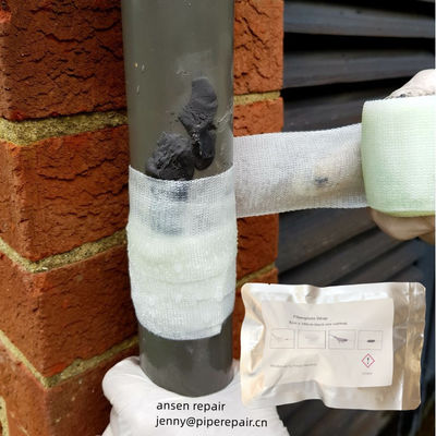 Emergency pipe repair system that stops leaks instantly instant piperepair bandage