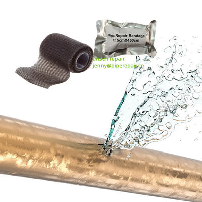Emergency pipe repair system that stops leaks instantly instant piperepair bandage