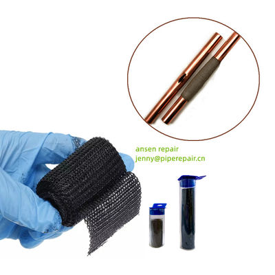 Industrial Repair Bandage Armored Cast Wrap Fiber Tape Pressure Resistant Pipe Repair Tape Wrap