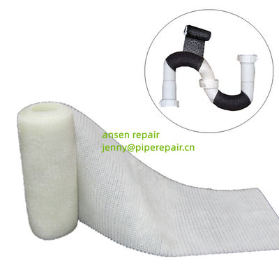 Industrial Repair Bandage Armored Cast Wrap Fiber Tape Pressure Resistant Pipe Repair Tape Wrap