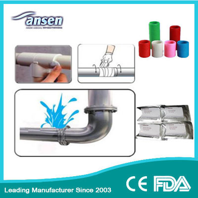 White Fiberglass Reinforced Bandage for Pipe Repair OEM Packaging Available