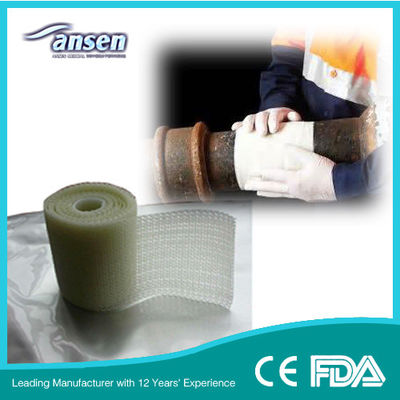 PVC Pipe Repair Fiberglass Kit with Water Activated Tape to Reinforce Pipes