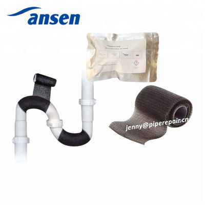 Strong Water Activated Fiberglass Pipe Repair Bandage Easy Operation