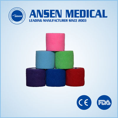 Medical Dressing Elastic Bandage Cohesive Vet Wrap Tape