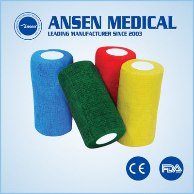 China CE FDA Cotton Crepe Elastic Bandage for Horse Racing or Small Pads