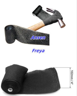 Composite Fibreglass Bandage with a Water-Activated Resin Which Sets Rock Hard