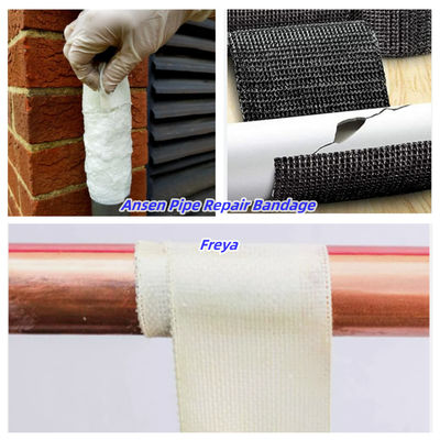 Composite Fibreglass Bandage with a Water-Activated Resin Which Sets Rock Hard