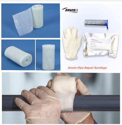 Fiberglass Leaking Pipe Repair Bandage for Pipe Repair Tube