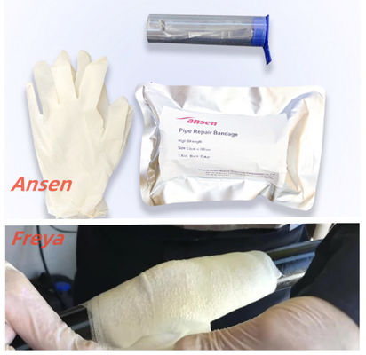 Plumbing Leak Problems Water Activated Polyurethane Resin Pipe Repair Bandage For Fixing Damaged Oil Pipeline