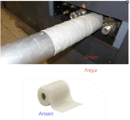 Plumbing Leak Problems Repair Bandage High Temperature Fiberglass Water Activated Composite Pipe Wrap Repair