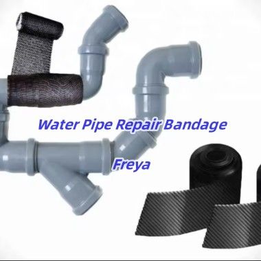 Woven FiberglassPipe Repair Bandage Impregnated with Water-activated Polyurethane Resin and 90mm Expoxy Putty