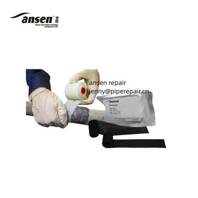 Moisture cured polyurethane coating Water fiberglass pipe repair bandage
