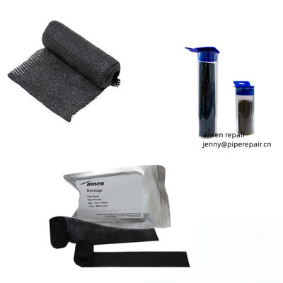 OEM Available Glass Ansen fix High Temperature Pipe Repair wrap seal bandage