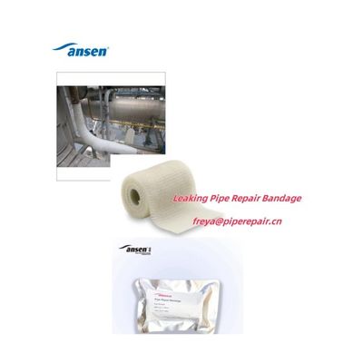 Plumbing Leak Problems Water Activated Polyurethane Resin Pipe Repair Bandage For Fixing Damaged Oil Pipeline