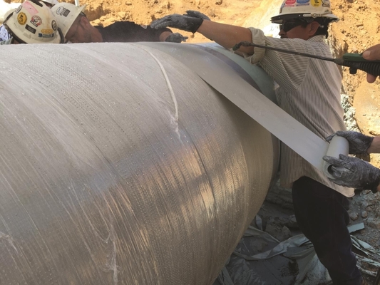 pipe repair bandage water hardening resin bandage