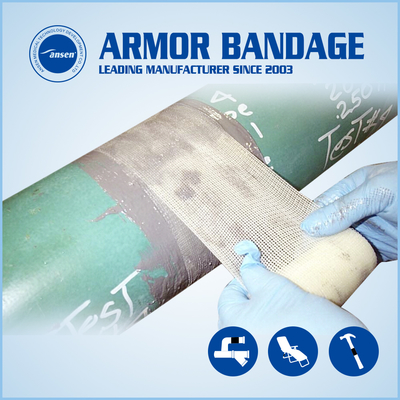 Water Activated Polyurethane Resin Fiber Glass Fix Tape pipe repair bandage