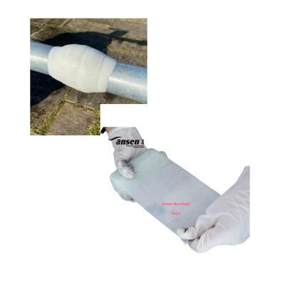 Easy to Apply Fiberglass Pipe Leak Repair Bandage Urethane Resin Impregnated Wrap Tape for Emergency Plumbing