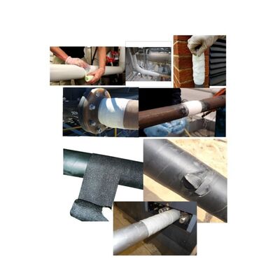 Easy to Apply Fiberglass Pipe Leak Repair Bandage Urethane Resin Impregnated Wrap Tape for Emergency Plumbing