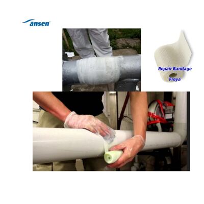 Fast-acting Anti Corrosion Urethane Resin Impregnated Pipe Wrap Repair Bandage with Epoxy Putty for Sealing Holes in Pipeline