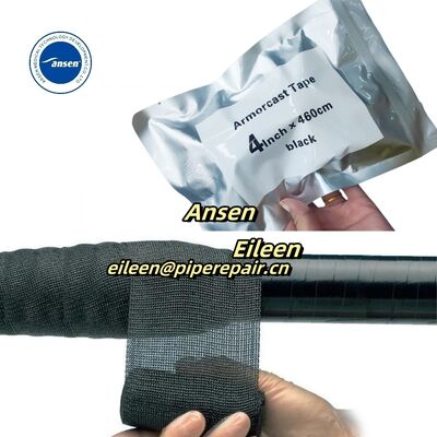 Mechanical Protection Bandage Cable Fix Tape Armor Wrap Bandage fiberglass cable repair kit