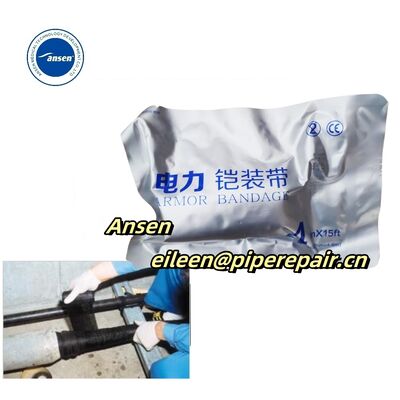 Armor wrapping for Cable Jointing cold shrink termination kit Water based fiberglass cable repair kit