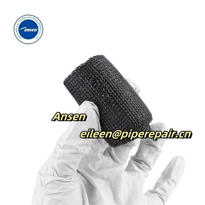 armor cast pipe wrap repair bandage for pipe leakage and corrosion pipe aluminium armored tape