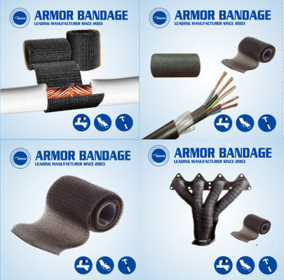 cable sheath Armorcast High Temperature Resistant Emergency Strongest Reinforce Tape