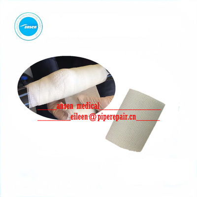 Fiberglass Pipe Repair Wrap Water Activated Pipe Reinforcement