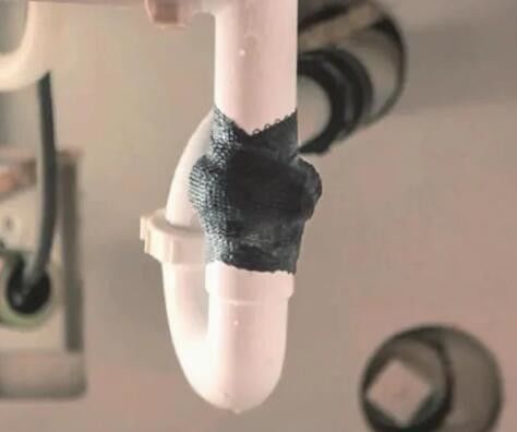Industrial Repair Bandage Armored Cast Wrap Fiber Tape Pressure Resistant Pipe Repair Tape Wrap