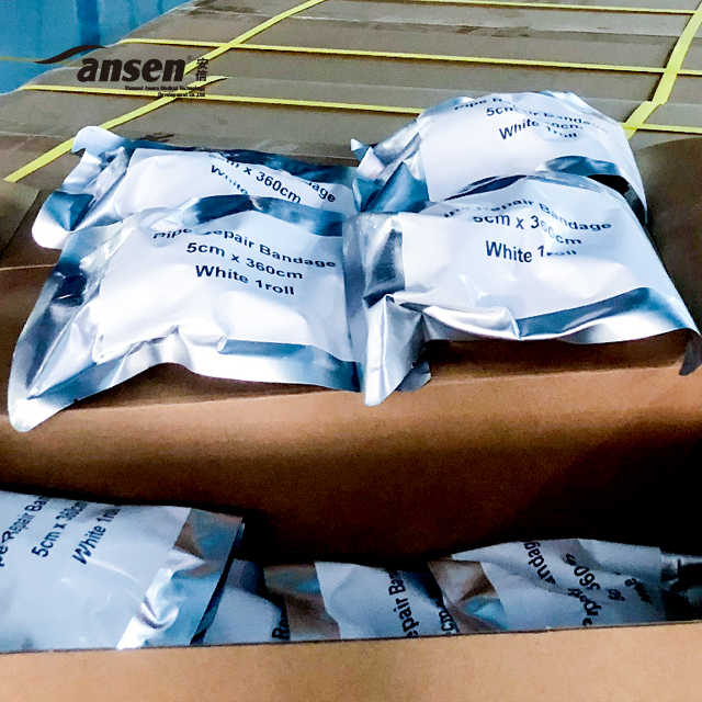 Водоактивированная композитная обертка Ремонтные резины Резины для укрепления и защиты труб