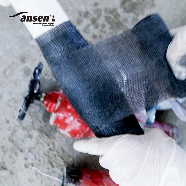 ПВХ лента для ремонта труб Противопроницаемая лента Водоактивированная стекловолокна лента