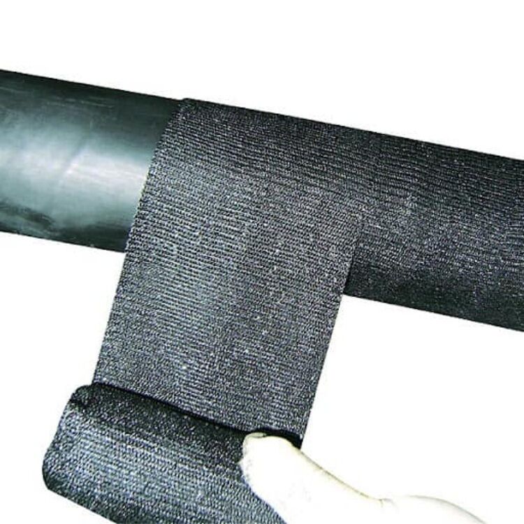Water-activated Fiberglass Wrap Tape Impregnated with Resin Quickly Hardens to Repair Leaks and Damage in Pipes